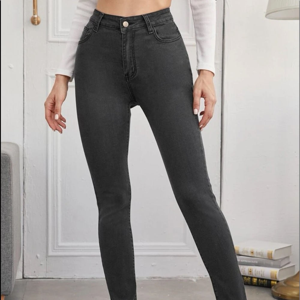 SHEIN black jeans